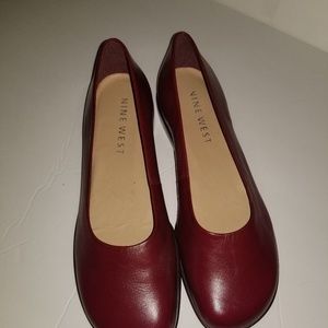 Nine West red flat womens shoe